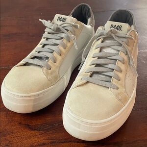 P448 Suede/leather Sneakers EUR40 (US9-9.5)